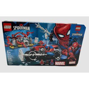 EMPTY BOX ONLY - LEGO 76113 Marvel Super Heroes Spider-Man Bike Rescue (235 pcs)